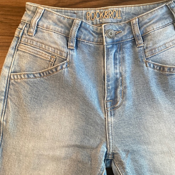 Rock&Roll Women’s High Rise Wide leg/ Flare Denim Jeans. - Picture 3 of 9